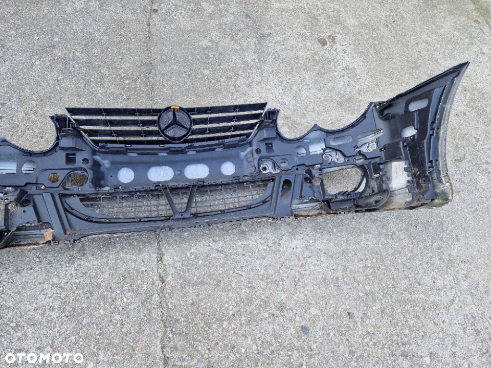 Mercedes 203 Sport Coupe lifting 04- zderzak przedni grill kratka - 5