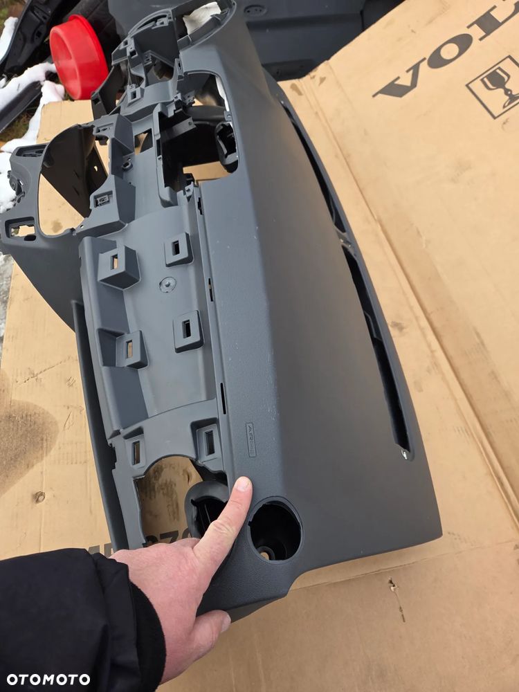 Kokpit konsola deska rozdzielcza Fiat 500 735605040 0735605040 735539038 - 24