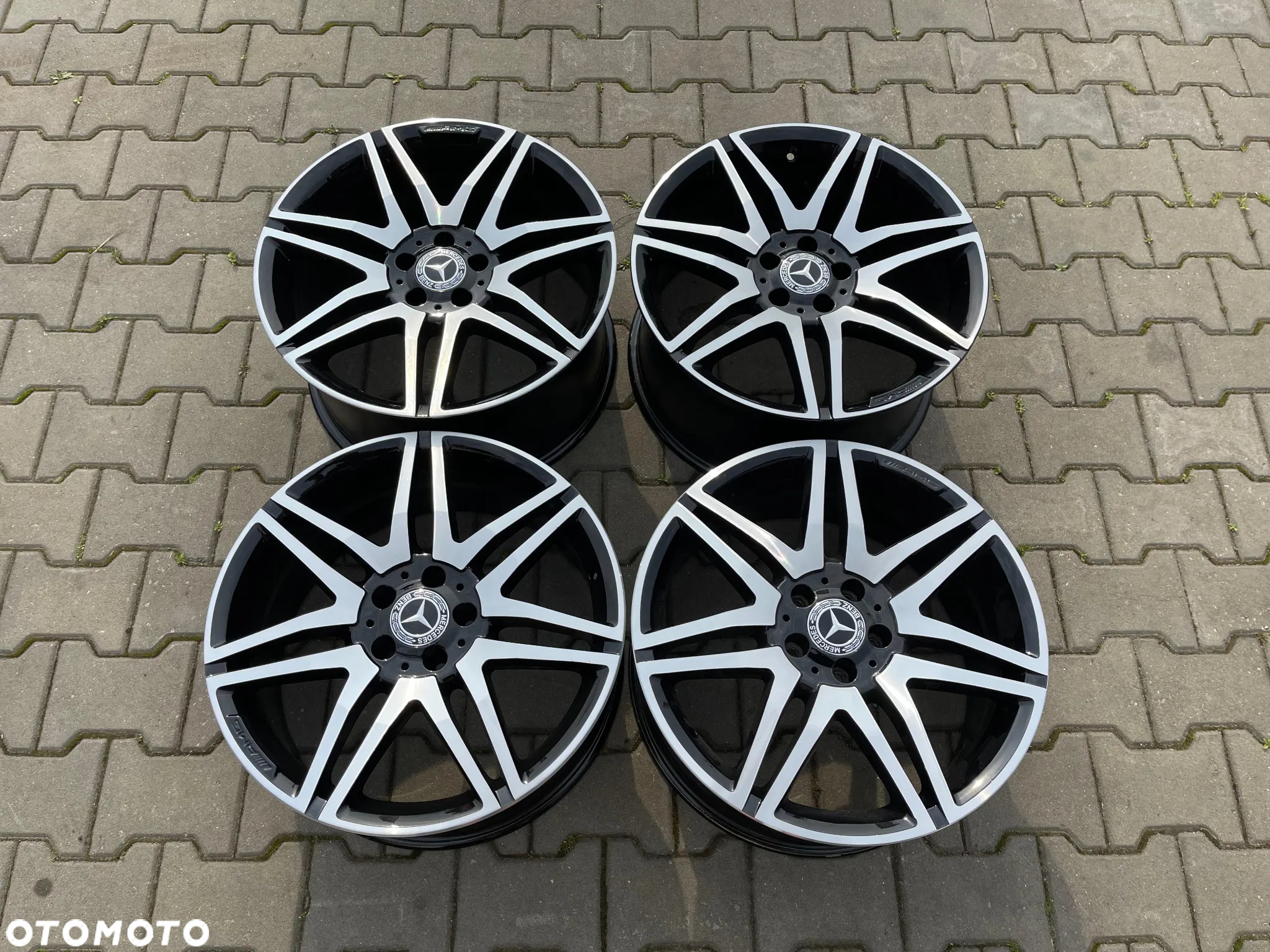 FELGI ALUFELGI NOWE! 19 AMG MERCEDES E W212 CLS V KLASA 5X112 ET40 9.5J SPRAWDZONE ORYGINAŁ A2124014602 A2124014702 - 3