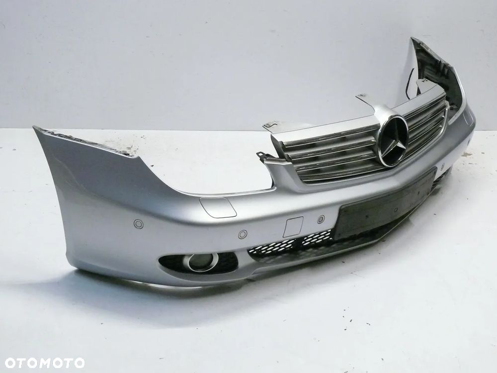 ZDERZAK MERCEDES CLS W219 2004 2008 PDC XENON GRILL - 3