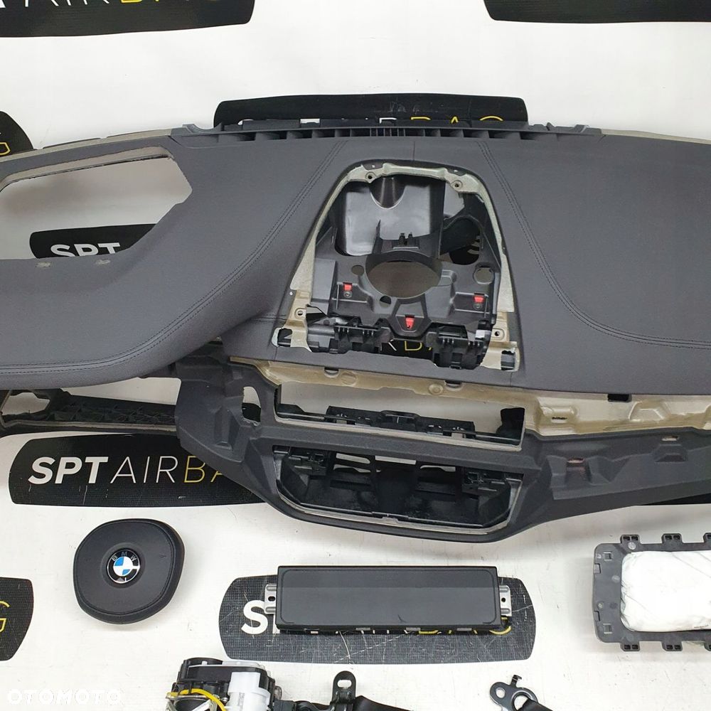 BMW G30 G31 HEAD UP NITKA DESKA ROZDZIELCZA KONSOLA KOKPIT PULPIT PODUSZKI AIRBAG AIR BAG PASY KIT SET - 3