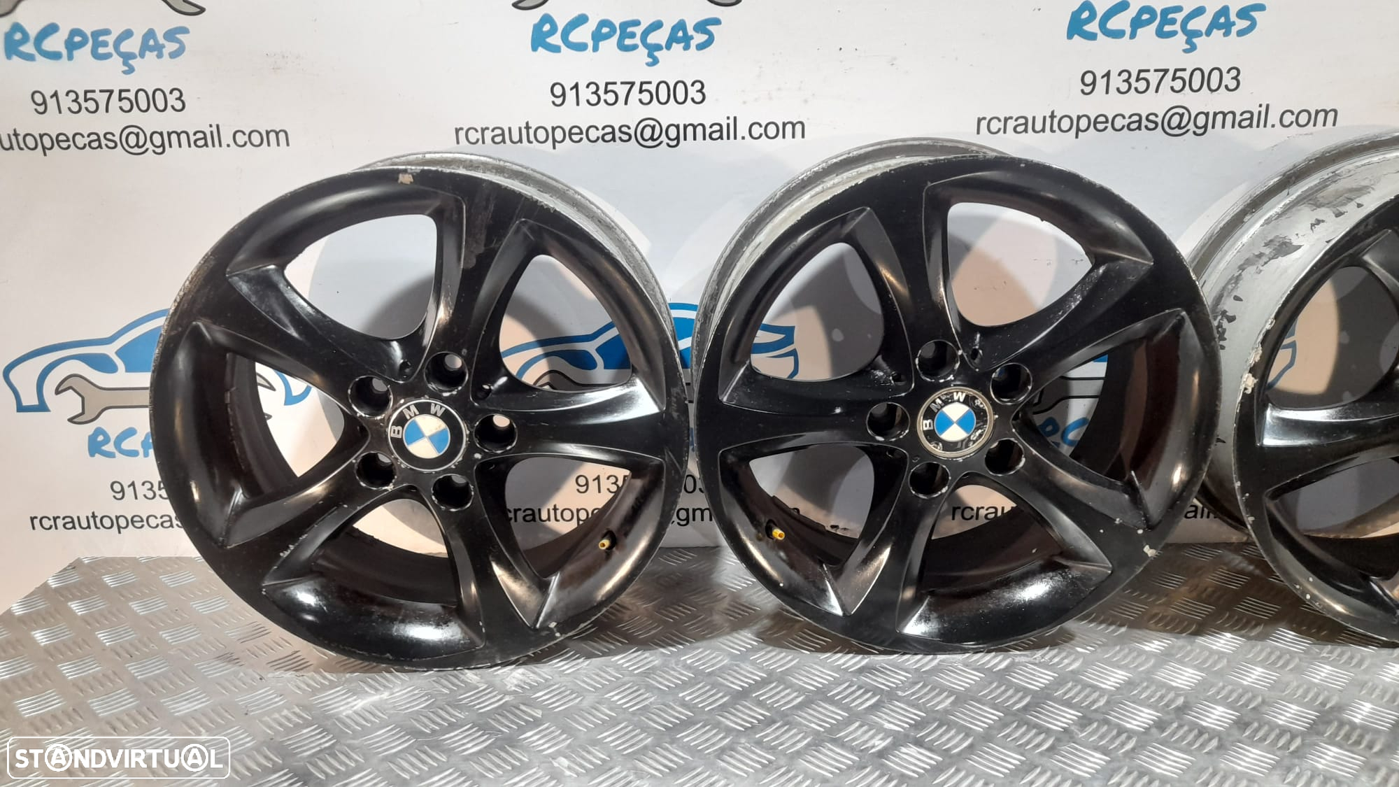 - Conjunto Jantes 17 BMW 7J ET47 5x120 6778219 - 7