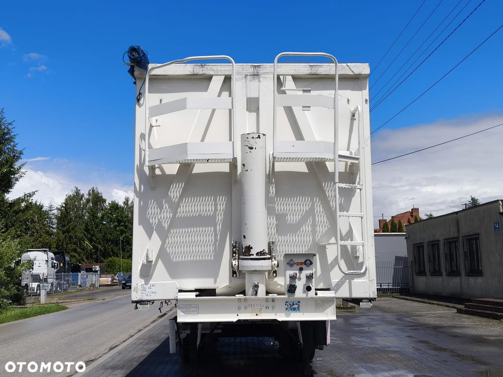 Benalu WYWROTKA 56m3 ALUMINIOWA / OSIE MERCEDES/OŚ PODNOSZONA / DRZWI / SZYBER ZBOŻOWY - 7