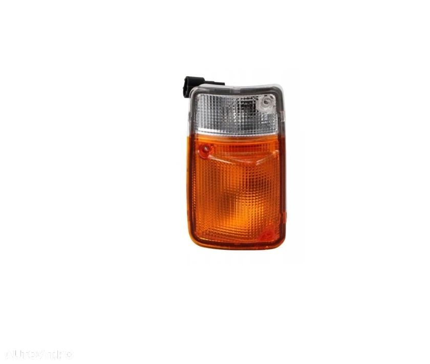 Lampa semnalizare fata cu pozitie Nissan Patrol 07.1995-06.1997 partea dreapta, alb galben, cu suport bec, 26115VB125, B61200Y000 - 1
