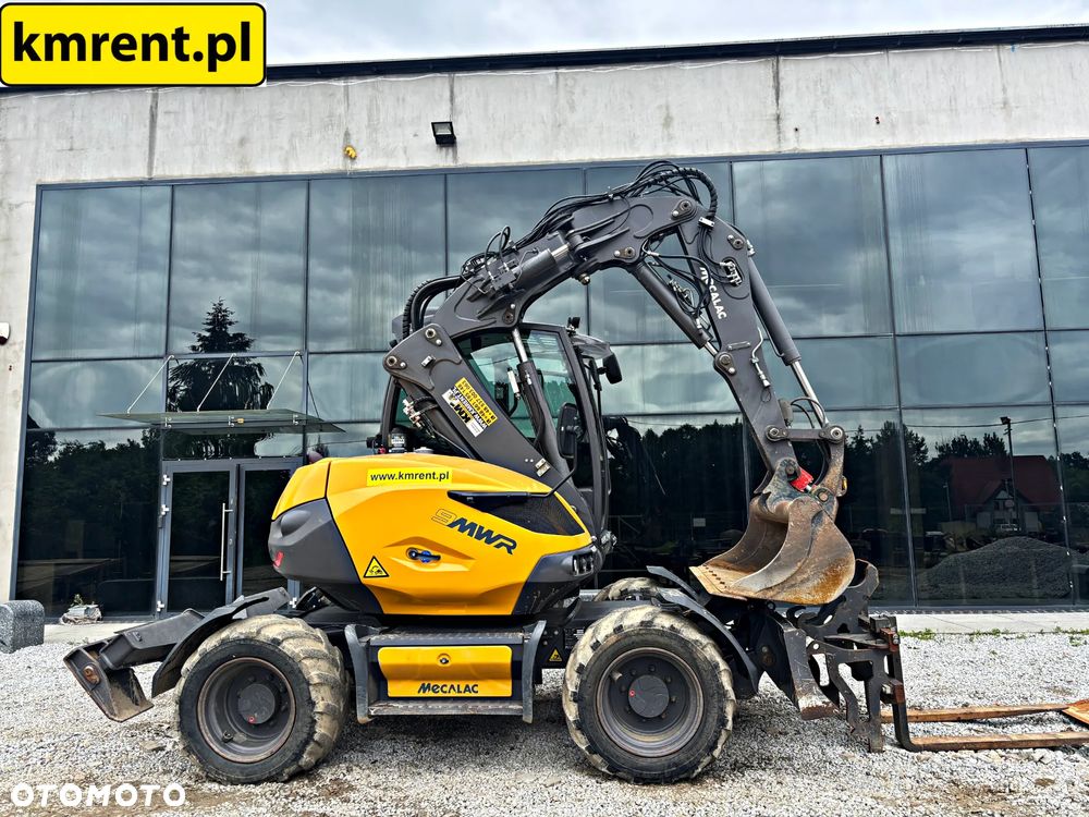 Mecalac 9 MWR KOPARKA KOŁOWA 2021R | 11 MWR, 15 MWR, KOMATSU PW 98, TEREX TW 95 110, WACKER NEUSON 100, YANMAR - 4