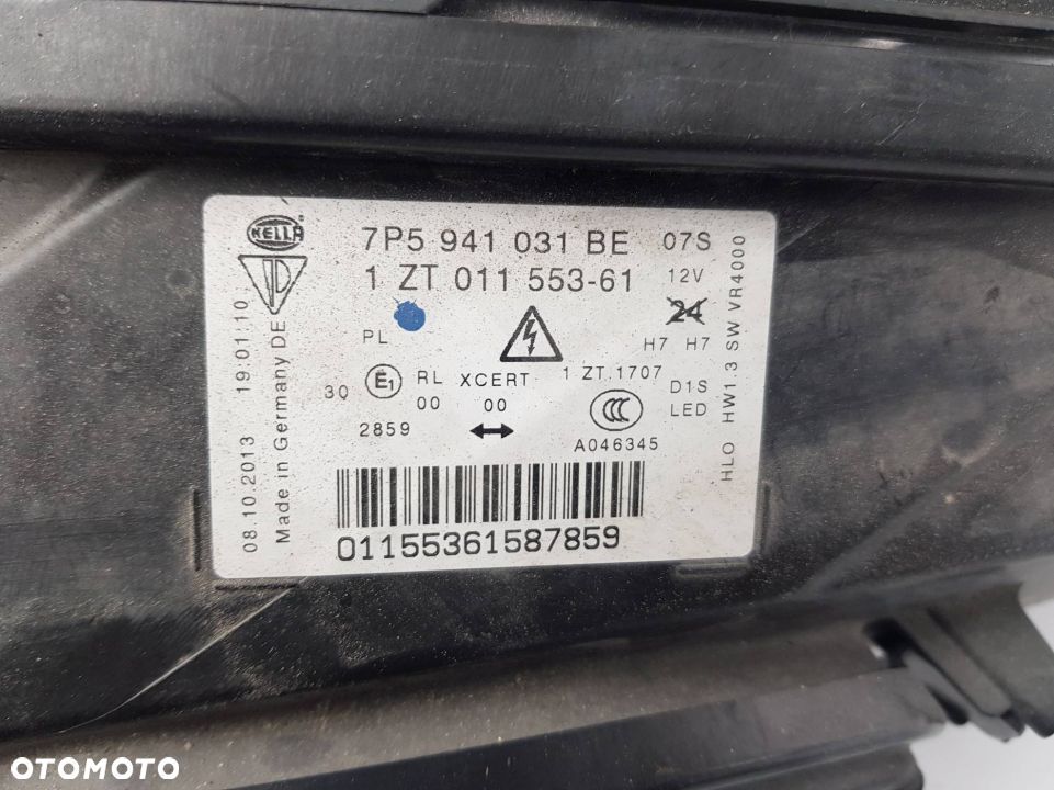 LAMPA LEWA PRZÓD PORSCHE CAYENNE II 7P5941031BE - 6