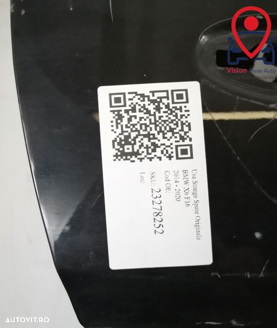 Usa Stanga Spate Originala BMW X6 F16 2014 2015 2016 2017 2018 2019 20 - 9