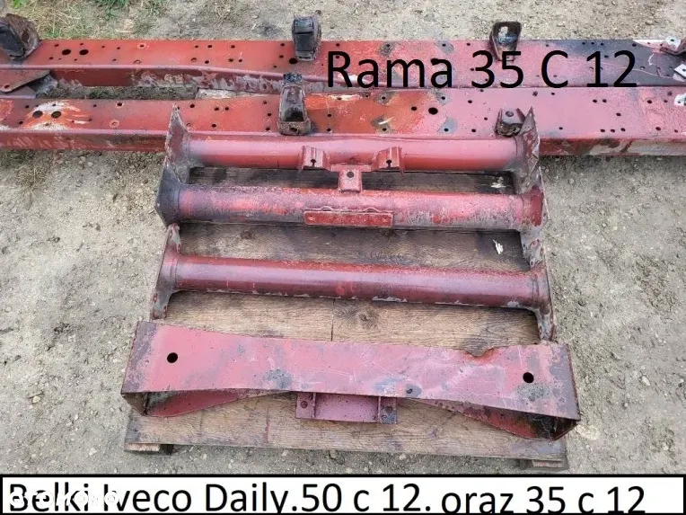 IVECO DAILY  BELKA RAMA TYLNI MOSTRESOR SILNIK SKRZYNIA BIEGÓW - 2