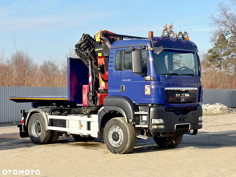 MAN MAN TGS 18.480 * Ciągnik siodłowy * PK 29002 + NACZEPA * 4x4 * STAN BDB ! - 11