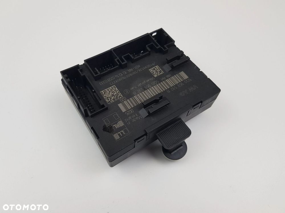 Sterownik Moduł drzwi Prawy Przód Audi A3 S3 8V 5Q0959592B - 3