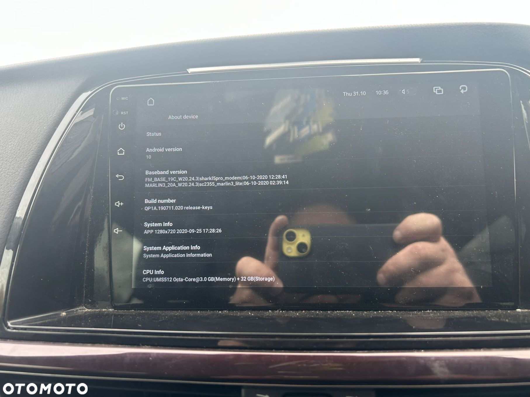 RADIO ODTWARZACZ ANDROID MAZDA 6 III GJ - 2