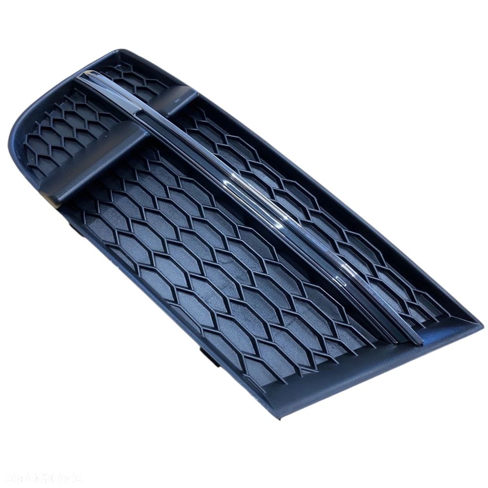 x2 ATRAPA zderzaka PRAWA + LEWA CHROM DEKOR kratka AUDI A3 8V 16-20 S-Line - 2