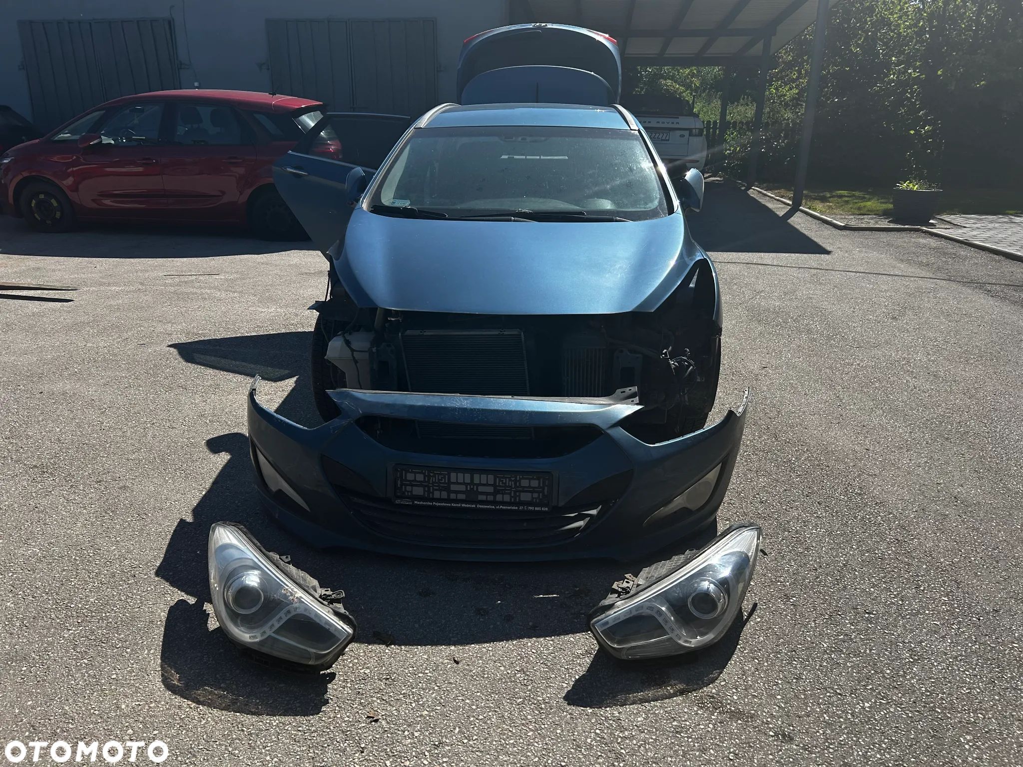 HYUNDAI I40 YU6 maska pokrywa silnika - 1
