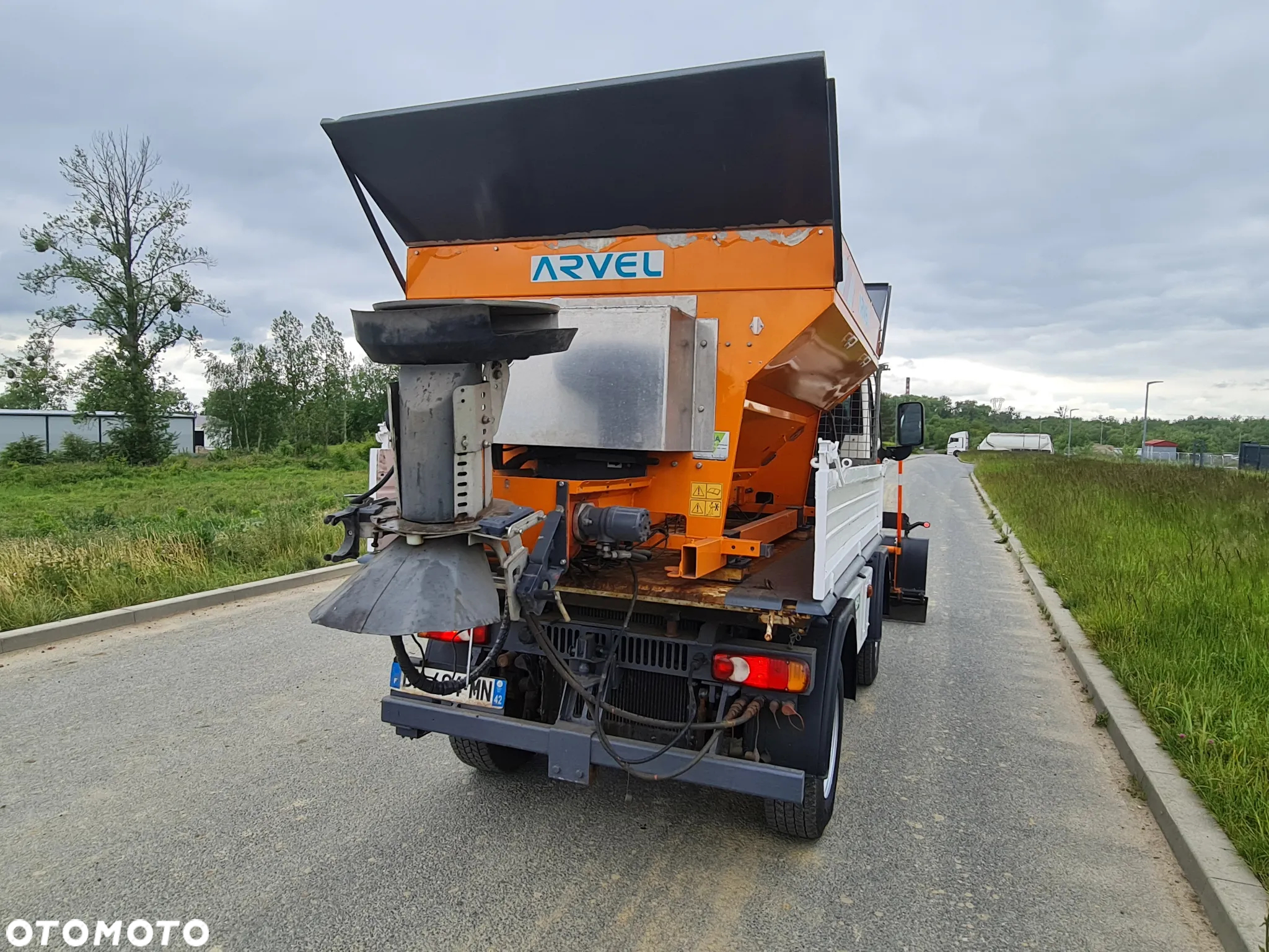 Multicar Tremo 2011 Ausa M350H Wywrotka 4x4 Solarka Arvel Pług Ladog Kompletny Zestaw - 10