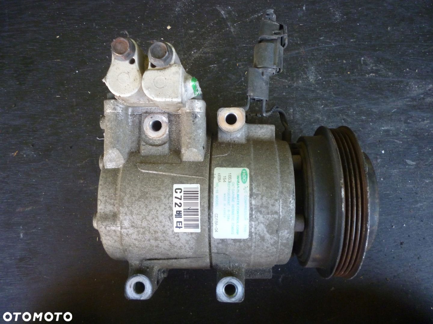 SPRĘŻARKA KLIMATYZACJI HYUNDAI KIA 2.0 16V G4GC CD1BA-04 - 1
