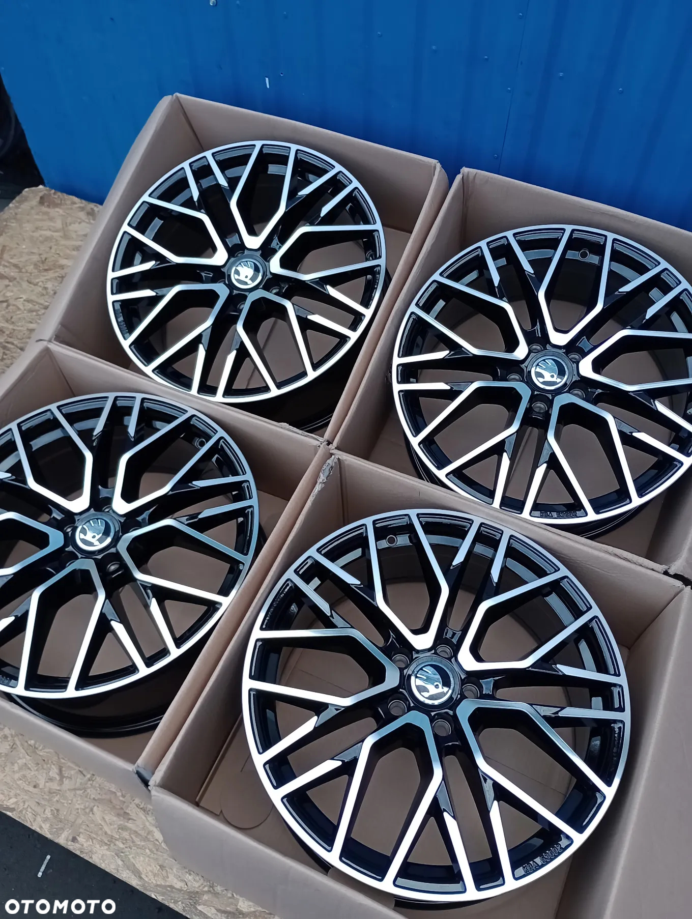 FELGI ALUMINIOWE 5x112 R19 ET45 8,5J 66,6 SKODA ELROQ ENYAQ IV KAROQ KODIAQ OCTAVIA SUPERB YETI - 2