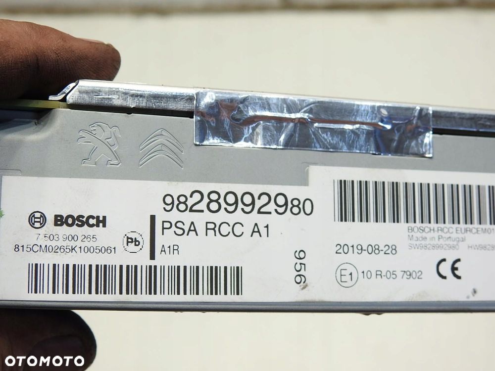 RADIO NAWIGACJA PEUGEOT 208 LIFT 9828992980 - 5