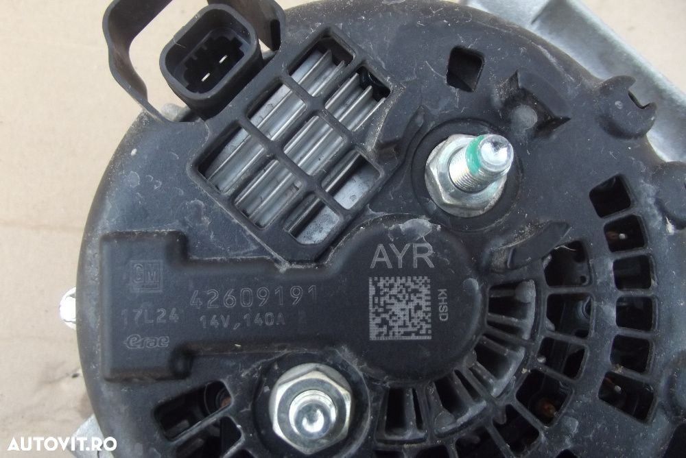 Alternator Opel Mokka 1.6cdti Astra K Insignia Zafira C 1.6cdti MokkaX - 2