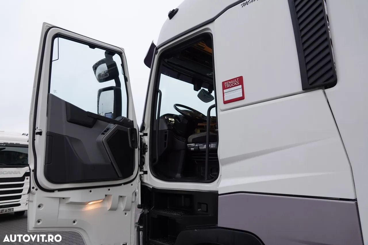 Renault T 520 / 13L / HIDRAULICĂ / CABĂ ÎNALTĂ / KILOMETRAGE MICĂ / DUPĂ CONTRACTUL DE SERVICE - 22