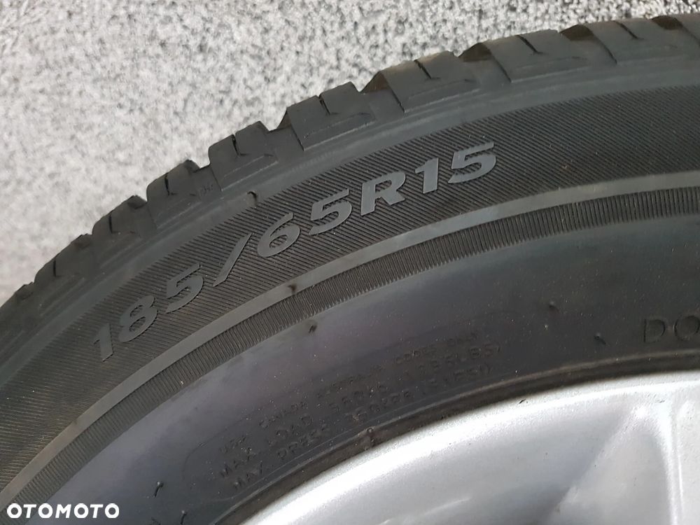KOŁA CAŁOROCZNE OPEL CORSA D E  ADAM 4X100 185/65R15 6JX15 CZUJNIKI - 16