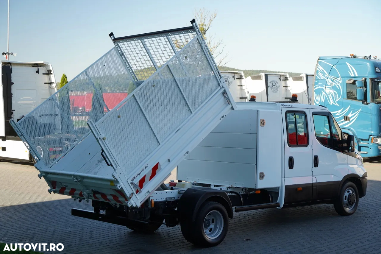 Iveco DAILY 35-140 / CAMION CU OPȚIUNI / BASCULATOR / DUBLU / TRUSA DE SCULE / IMPORTAT / CONTRACT POST-SERVICE - 7