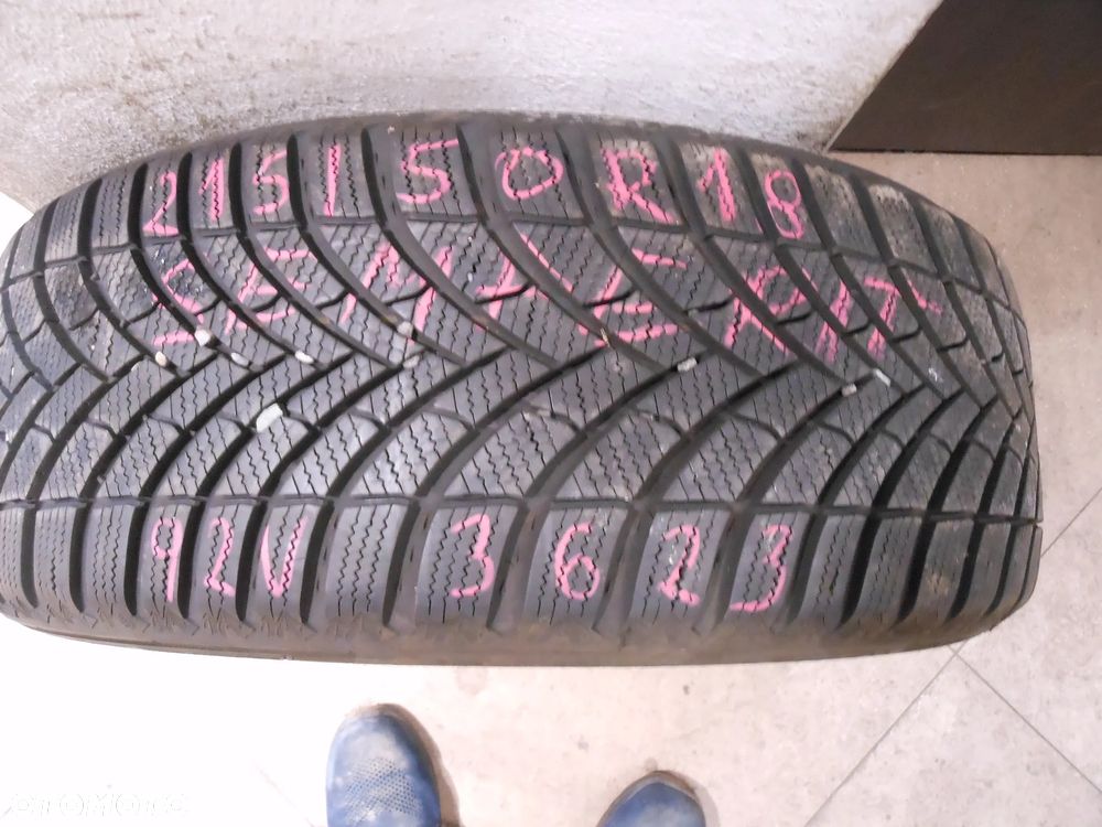 opony 215/50r18 semperit speed-grip 5 2x6,5mm 2x7,7mm zima komplet - 4