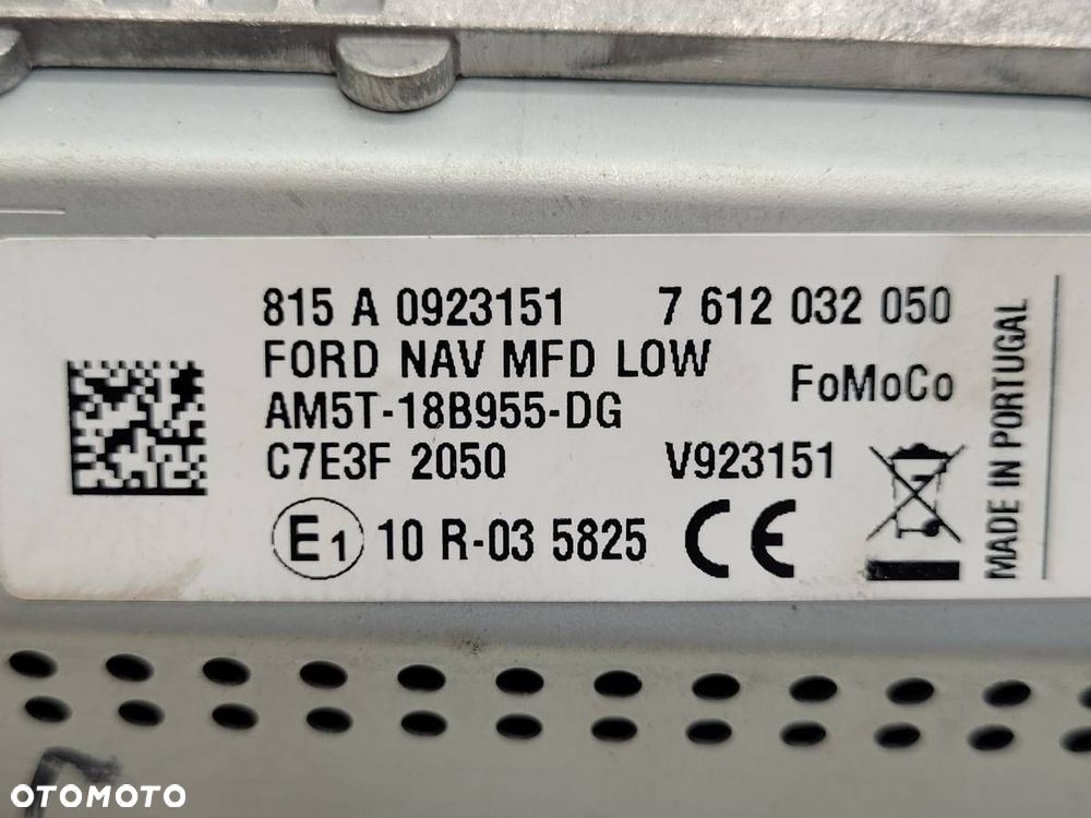 WYŚWIETLACZ EKRAN FORD GRAND C-MAX AM5T-18B955-DG - 11