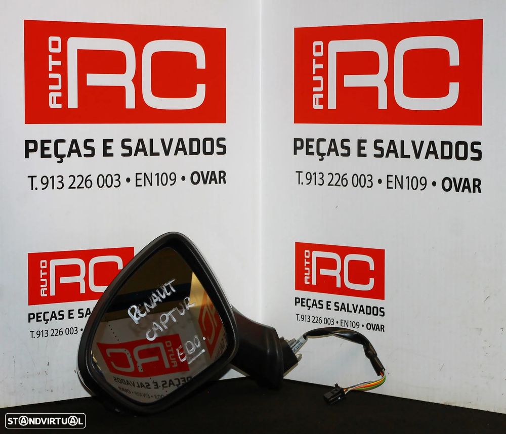ESPELHO RETROVISOR ESQUERDO RENAULT CAPTUR - 1