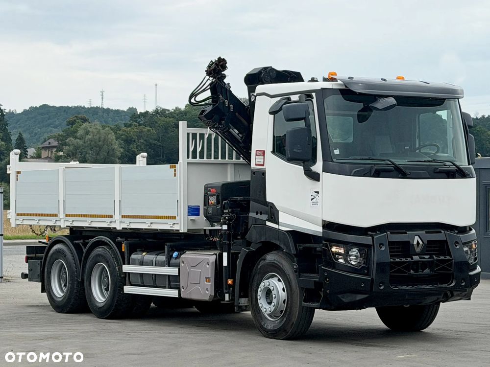 Renault C 430 * WYWROTKA 5,40 m * HIAB X - HIDUO 188 + PILOT / 6x4 - 3