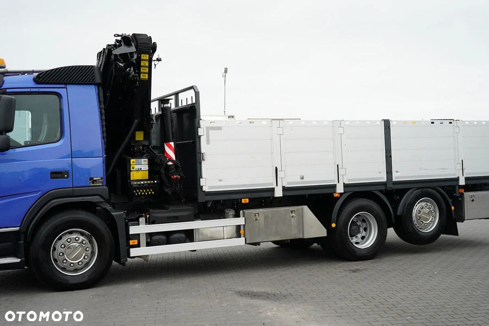 Volvo FM / 420 / 6 X 2 / SKRZYNIOWY + HDS / PALFINGER PK 26002 / WYS. 17 M / OŚ SKRĘTNA - 16