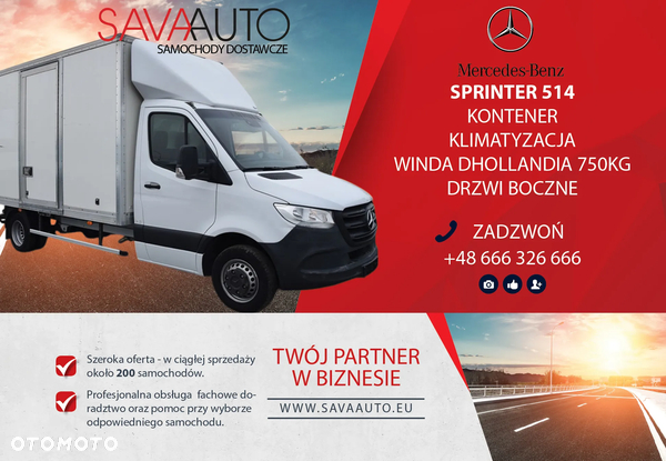 Mercedes-Benz SPRINTER ​*514CDI​*KONTENER​*WINDA​*KLIMATRONIC​*2