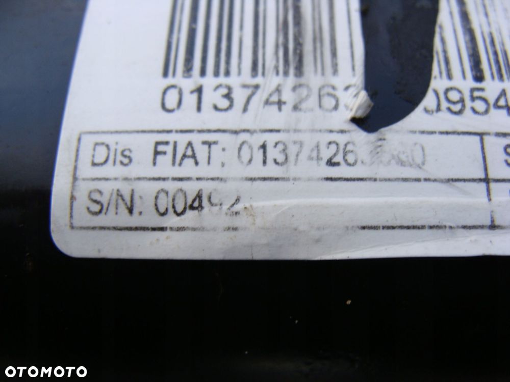 oś tylna belka koła 16 półresor ducato jumper boxer 01374263080 - 5