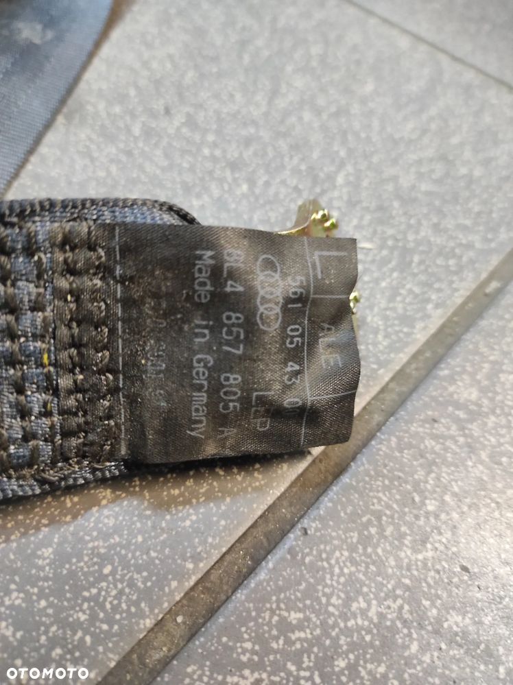 PAS PASY TYŁ TYLNE BEZPIECZEŃSTWA NAPINACZ AUDI A3 8L LIFT 5D 8L4 WYSYŁKA !!!! - 4