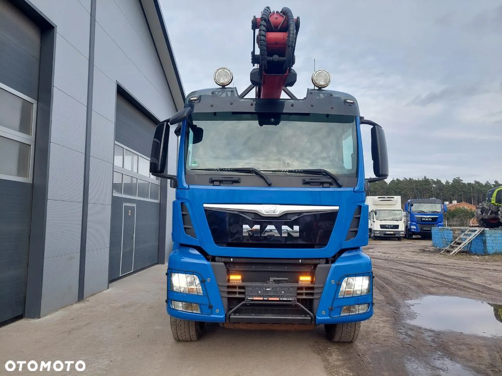 MAN TGS 26-480 6x4 do drewna PALFINGER Epsilon S 270L83 - 6