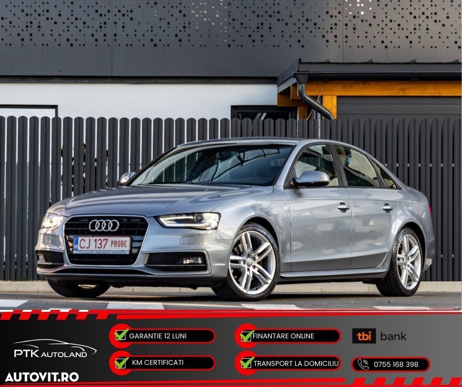 Audi A4 2.0 TDI DPF multitronic S line Sportpaket - 1
