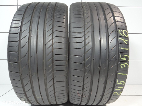 Opony letnie 245/35R18 88Y Continental