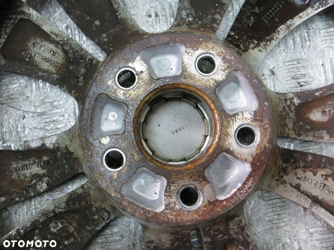 HONDA CR-V IV FELGA ALUMINIOWA 6.5X17 ET50 5X114,3 - 5