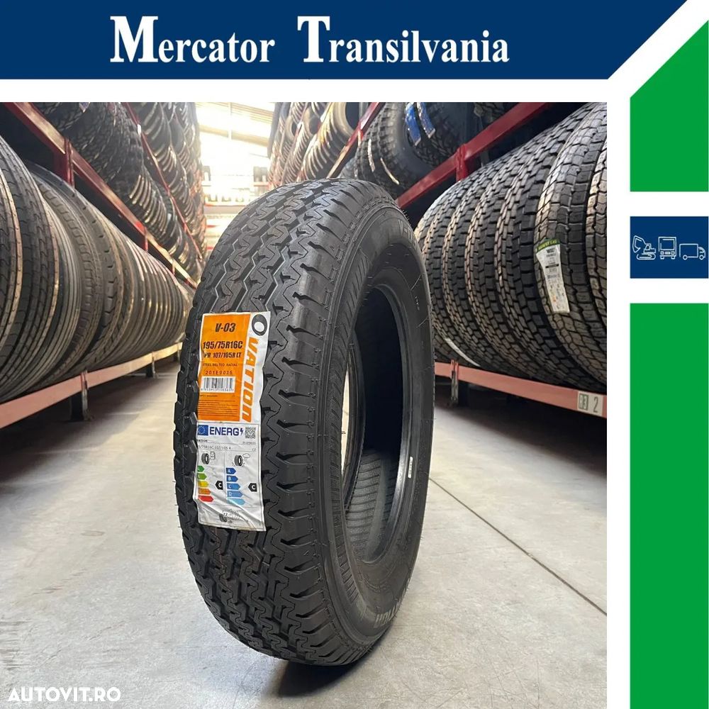 Anvelopa NOUA 195/75R16C Ovation V-03, Vara, 107/105R 8PR LT C,C,B 72dB - 1