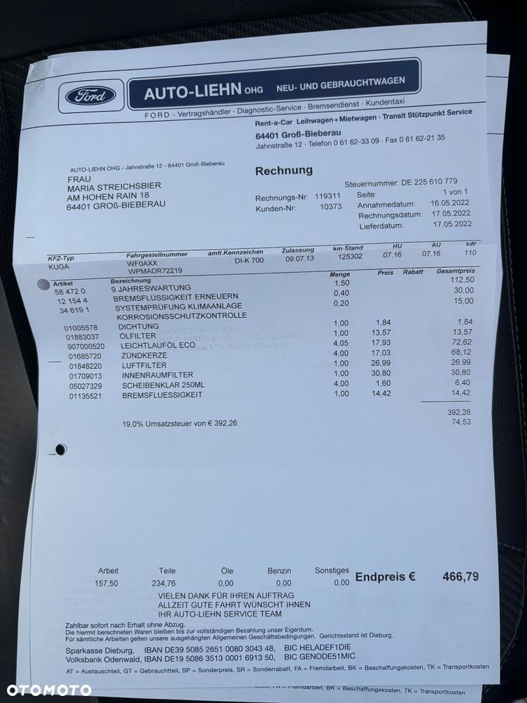 Ford Kuga 1.6 EcoBoost 2x4 Titanium - 30