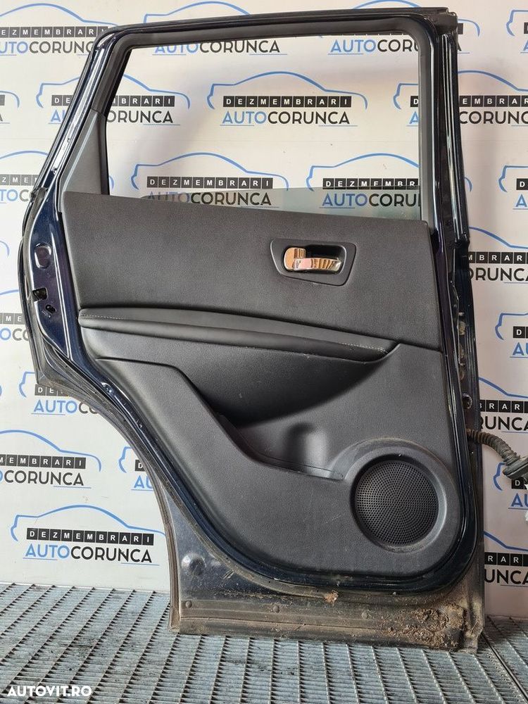 Usa Stanga Spate Nissan Qashqai Facelift 2010 - 2013 SUV 4 Usi ALBASTRU BW9 (983) ZGÂRIATA - 9