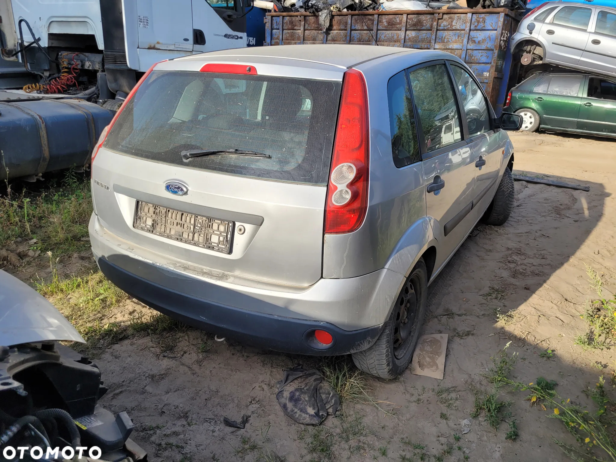 FORD FIESTA MK6 LIFT maska pokrywa silnika klapa bagażnika zderzak lampa reflektor pas przedni stop lampy halogeny - 3