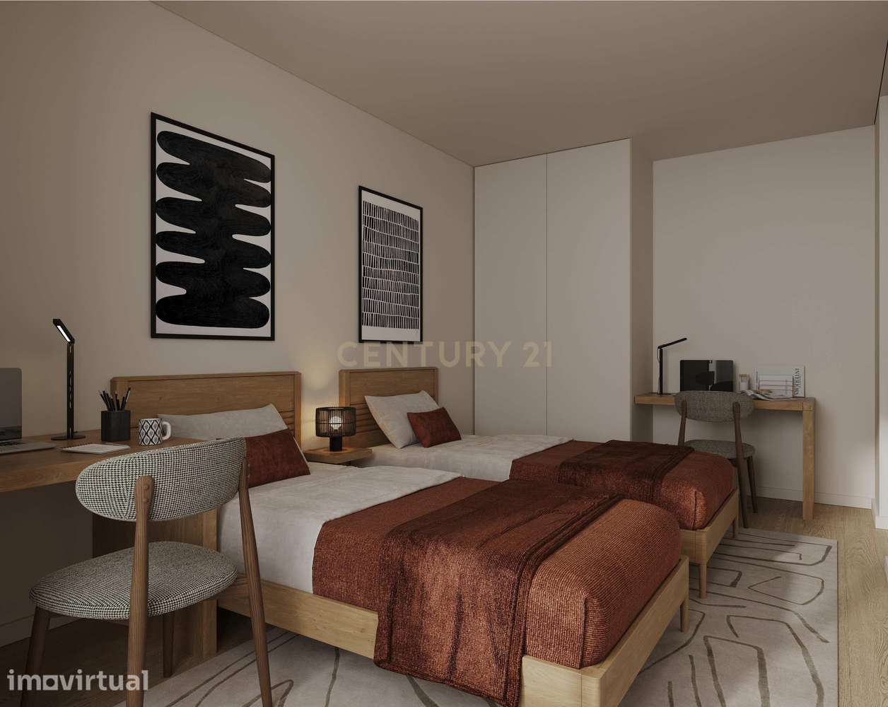 Apartamento T1+1 Novo em Paranhos – Polo Universitário do Porto - Grande imagem: 5/11