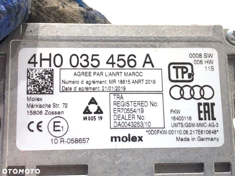 WZMACNIACZ ANTENOWY  VW ARTEON (3H7, 3H8) 2017 - 2022 TSI R 235 kW [320 KM] benzyna 2020 - 2022 - 3