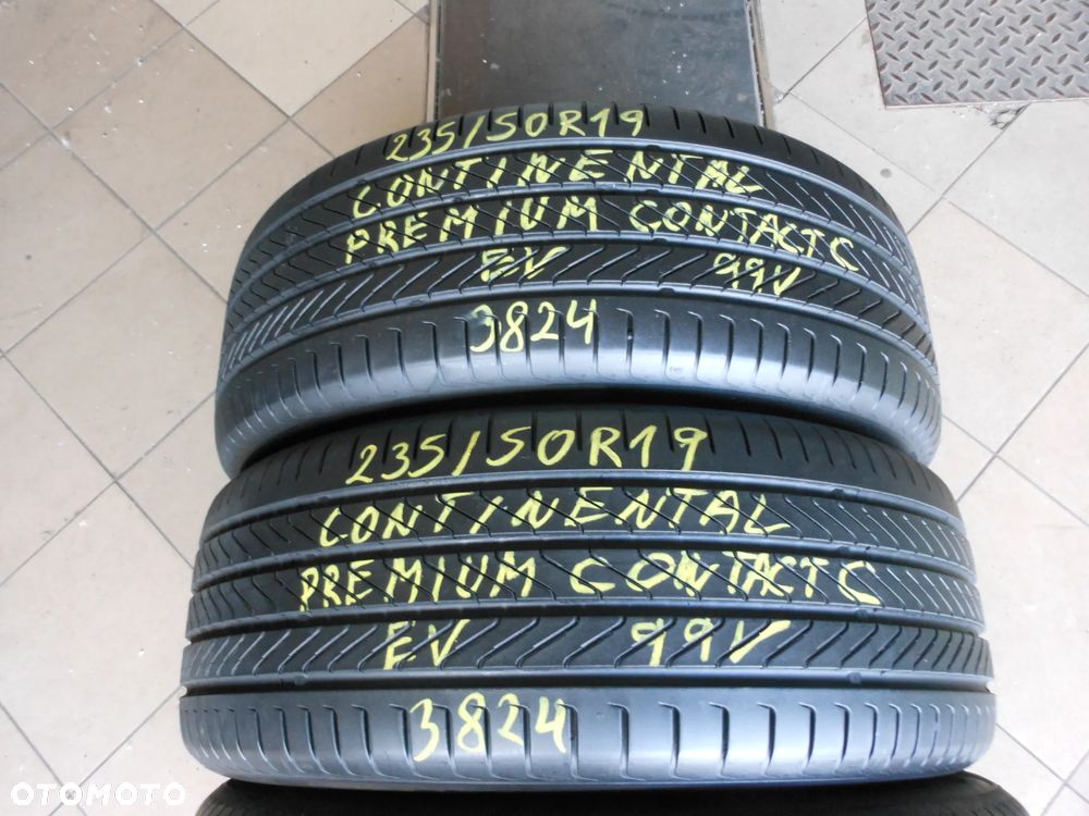 Opony 235/50r19 continental premium contact c EV 7mm lato komplet - 3