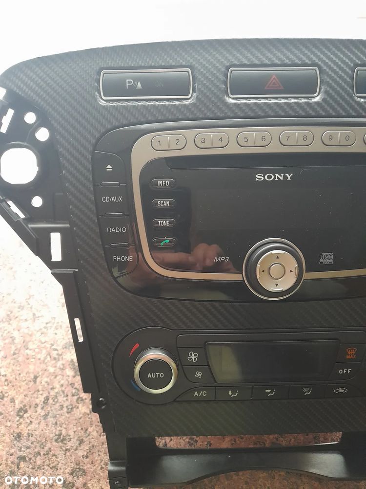 mondeo mk4 radio ramka panel klimy kosz kod - 5