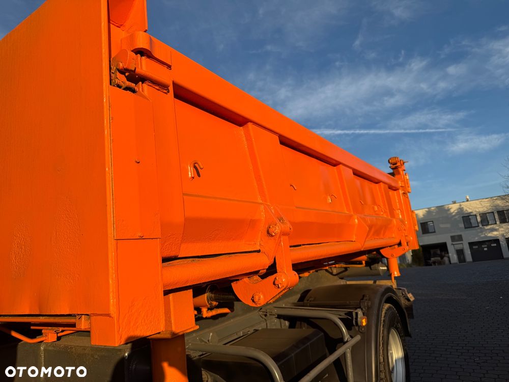 Renault Midlum Wywrotka 3 str. 2 x HYDROBURTA Specjalny Czołownica Solarka Piaskarka - 12