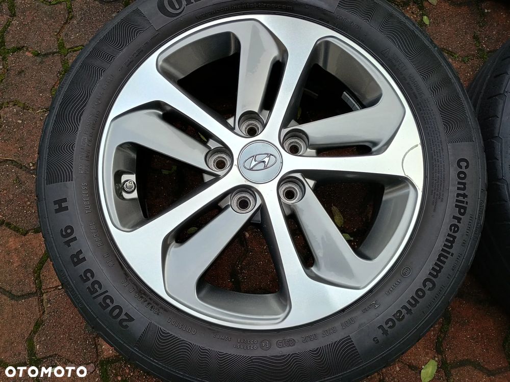 Alufelgi Hyundai I30 5 x 114,3 Czujniki  205/55/16 - 2