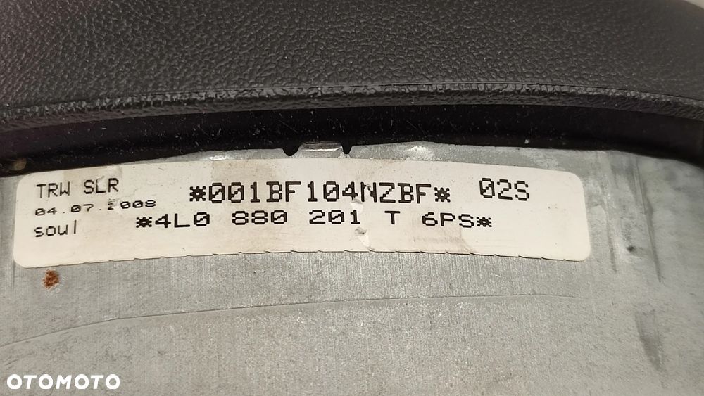 AUDI Q7 4L 05-15R PODUSZKA POWIETRZNA KIEROWCY AIR BAG 4L0880201T 4L0880201 T - 4