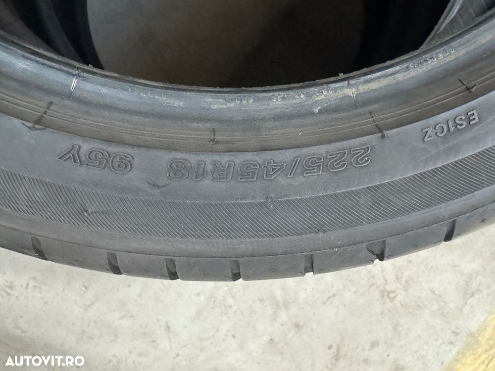 Vând 4 anvelope 225/45/18 bridgestone de vară ca noi - 6