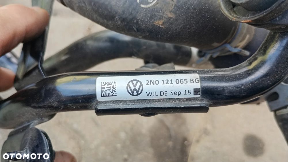 FVAT 2N0121065ac VW CRAFTER 2.0 MAN TGE wąż Rurka wody pompka wody przewód uchwyt wspornik mocowanie - 5